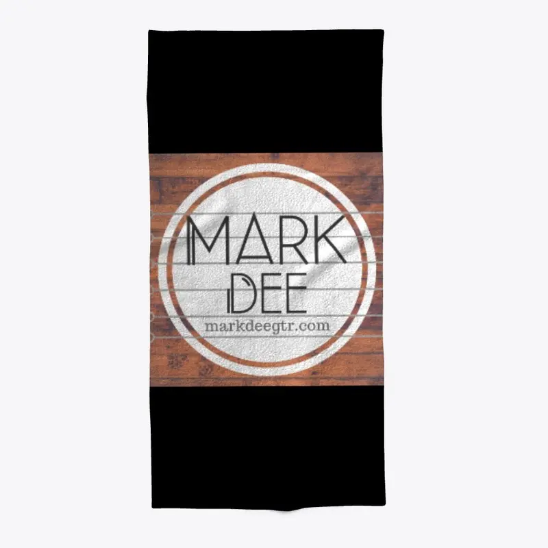 Mark Dee Beach Towel Wood Design